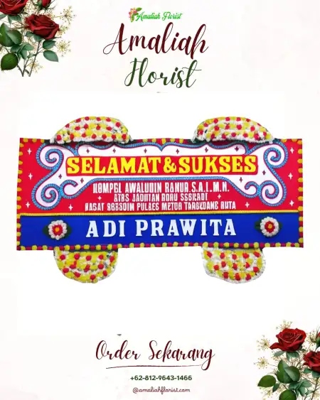 Papan Bunga Ucapan Selamat Latta