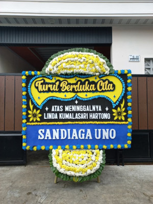 Papan Bunga Duka di Latta